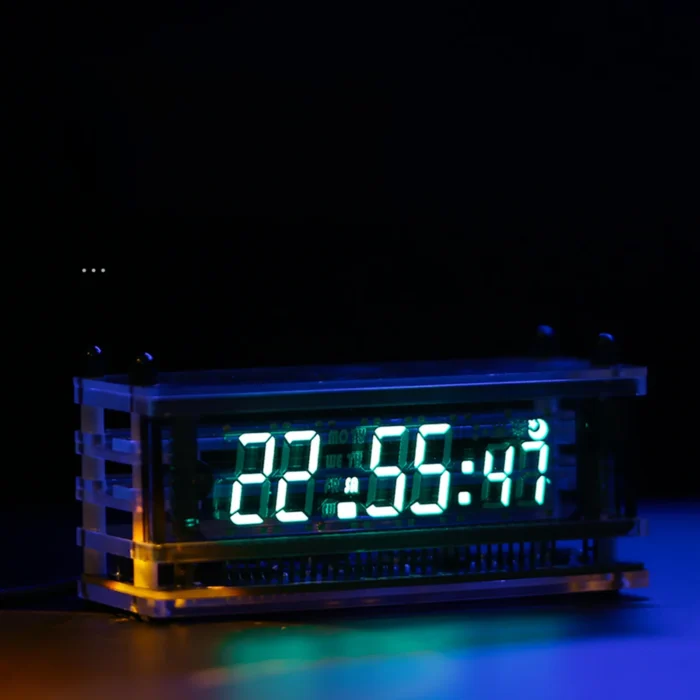 Horloge Nixie vintage à tube Vineau