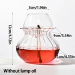 Lampe à huile en forme de gourde – Image 7