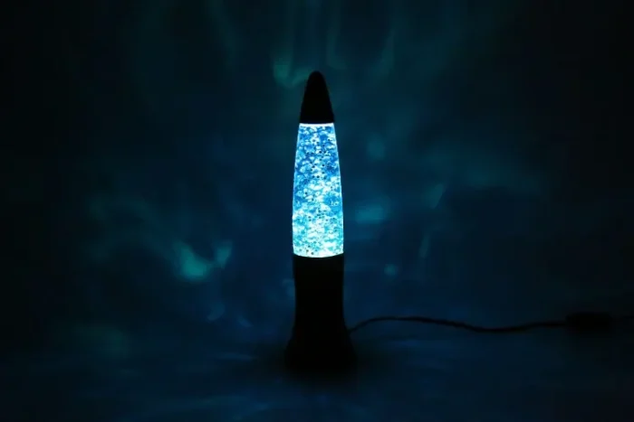 Petite lampe de chevet à lave enfichable