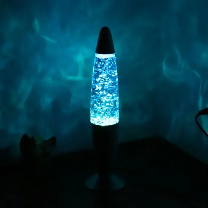 Petite lampe de chevet à lave enfichable