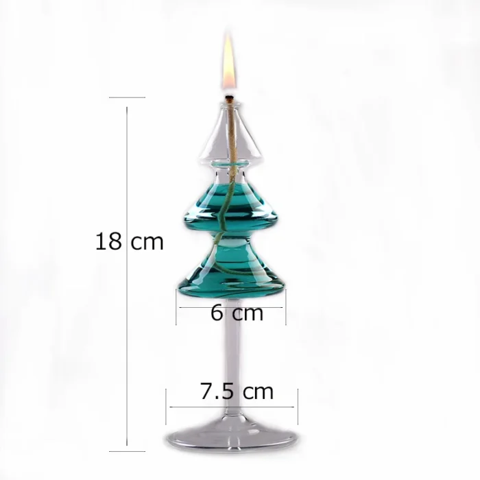 Lampe à huile sapin de Noël