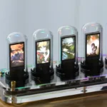 Horloge Nixie intelligent en verre transparent – Image 5