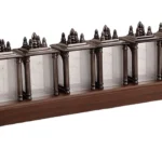 Horloge Nixie au design victorien couleur Titanium – Image 2