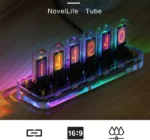 Horloge Nixie intelligent en verre transparent – Image 7
