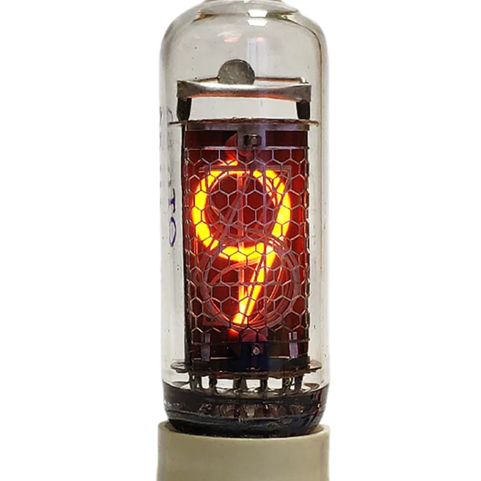 Horloge Nixie lumineux forme fusée