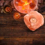 Lampe de sel vertu bougeoir – Image 5