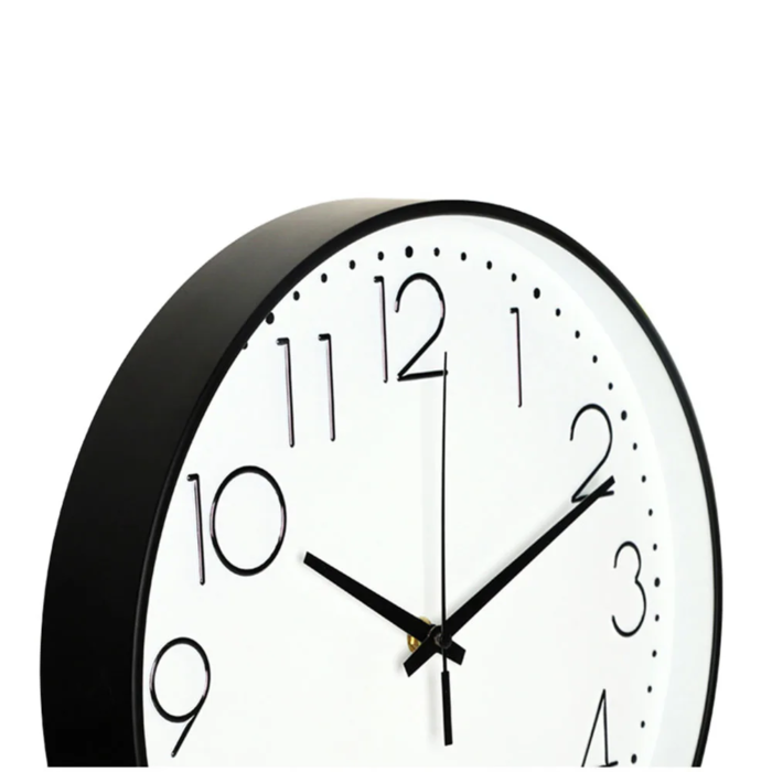 Horloge murale nordique minimaliste