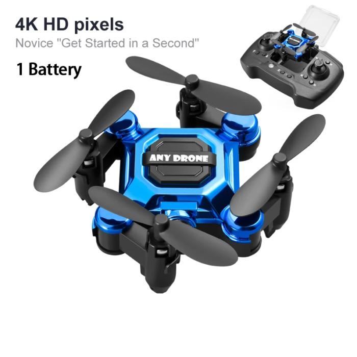 Mini drone aérien télécommandé à quatre Axes