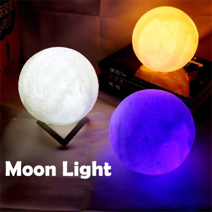 Lampe lune lumineuse