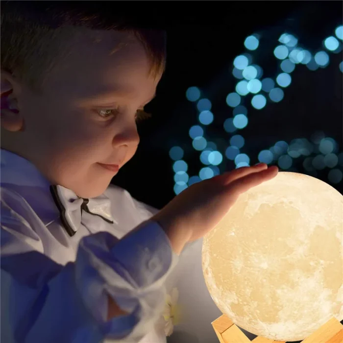 Lampe lune lumineuse