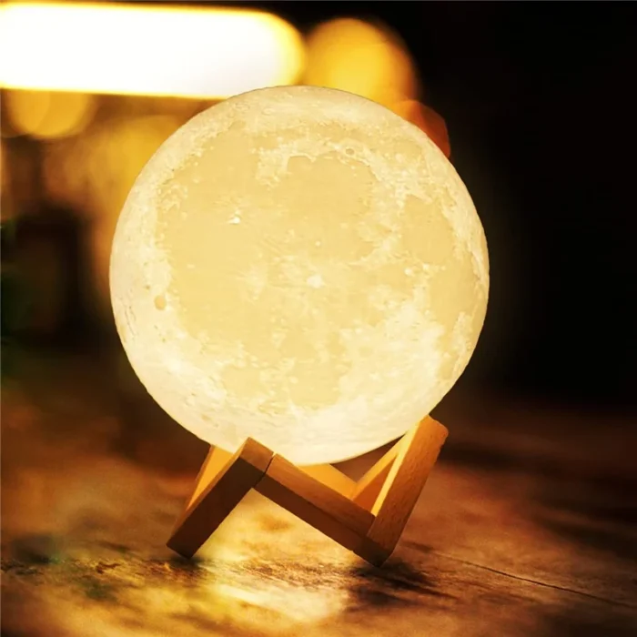 Lampe lune lumineuse