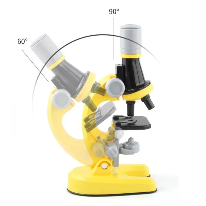 Microscope enfant jouet scientifique 40X-1200X 