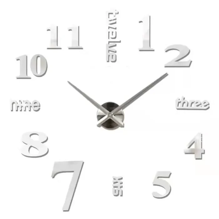 Grande horloge murale originale design moderne