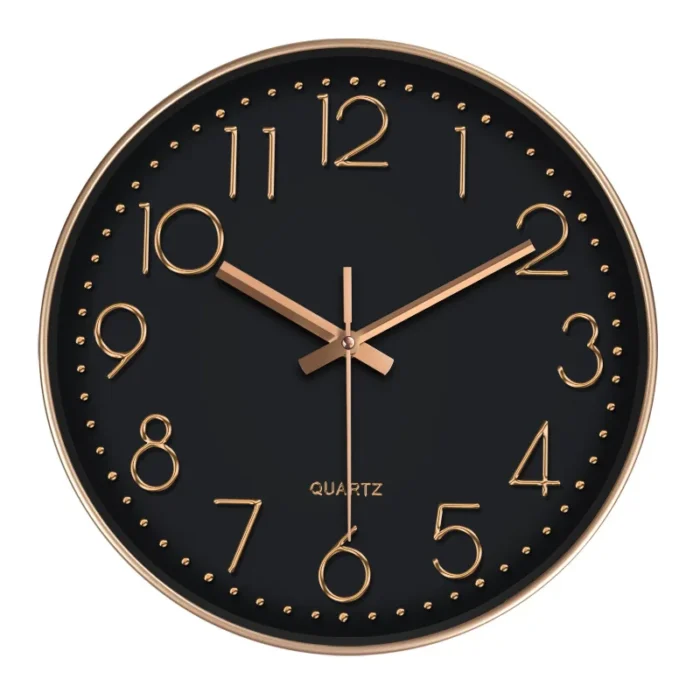 Horloge murale nordique minimaliste