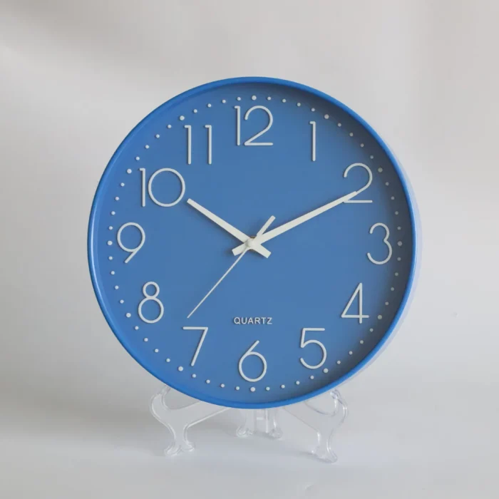 Horloge murale nordique minimaliste