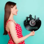 Horloge murale vintage London – Image 3