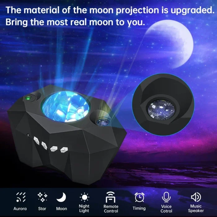 Projecteur galaxie plafond astral