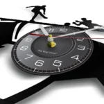 Horloge murale originale en vinyle football – Image 3