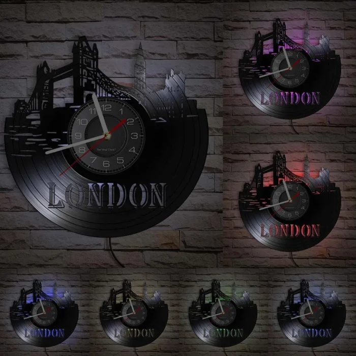 Horloge murale vintage London