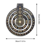 Calendrier perpétuel à disques rotatifs – Image 6
