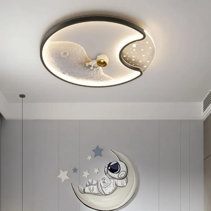 Plafonnier LED astronome design moderne