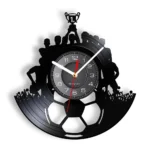 Horloge murale originale en vinyle football – Image 23