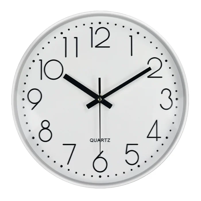 Horloge murale nordique minimaliste