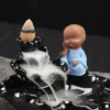 Brûleur d'encens à reflux de petit moine – Image 2