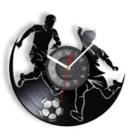Horloge murale originale en vinyle football – Image 9