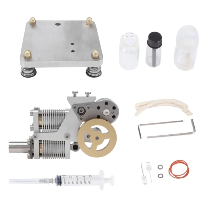 Kit moteur stirling entièrement en métal