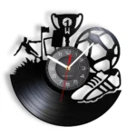 Horloge murale originale en vinyle football – Image 21
