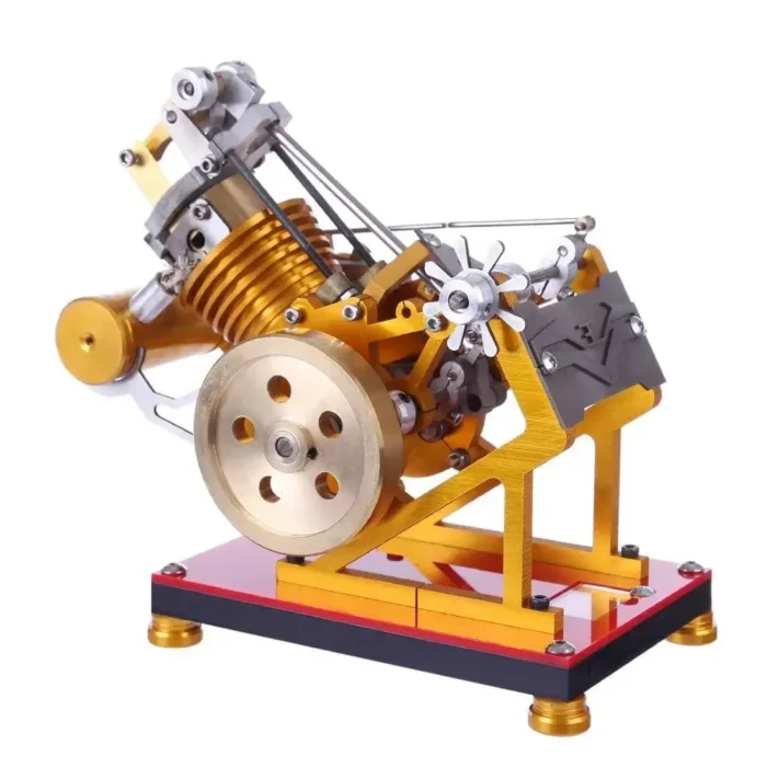 Moteur stirling de type feu d'aspiration
