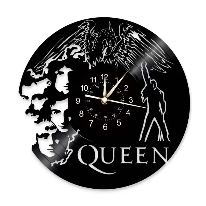 Horloge murale Queen groupe musical Rock