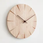 Horloge murale en bois de haute qualité – Image 2