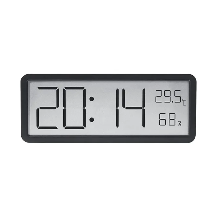 Horloge murale numérique à écran LCD