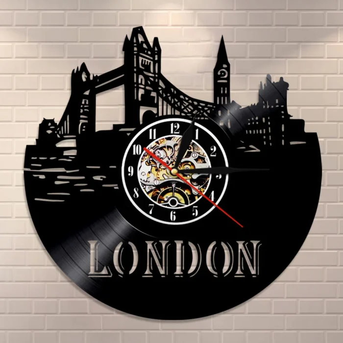 Horloge murale vintage London