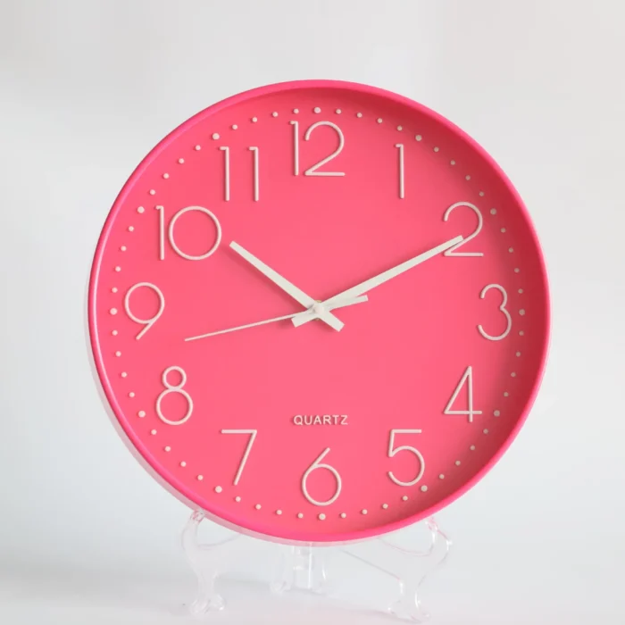 Horloge murale nordique minimaliste