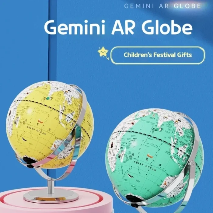 Globe terrestre lumineux pour bureau