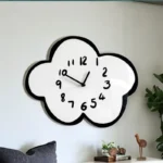 Horloge murale originale en forme de nuage – Image 2