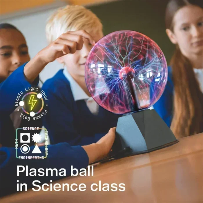 Lampe boule plasma