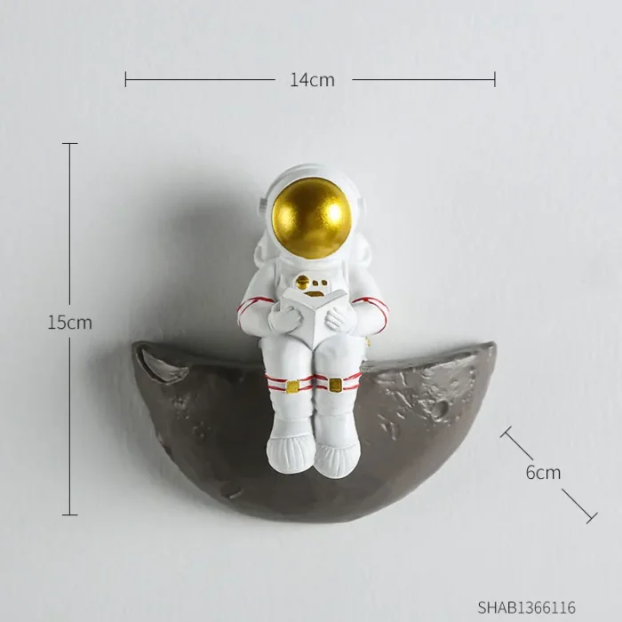 Accroche murale astronautes