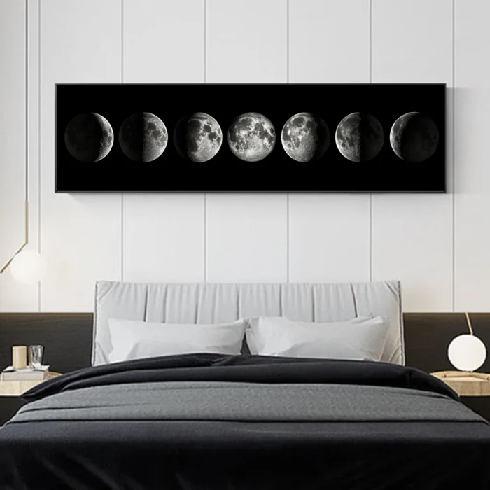 Poster phases de lune