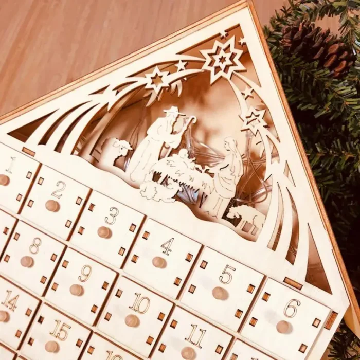 Calendrier perpétuel de l'avent de Noël