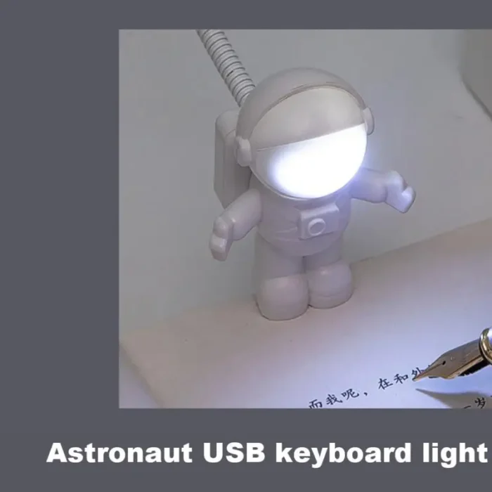 Lampe astronaute LED pour ordinateur portable