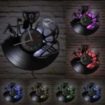 Horloge murale originale en vinyle football – Image 22