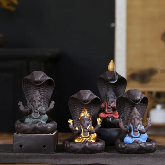 Brûleur d'encens domestique Ganesha