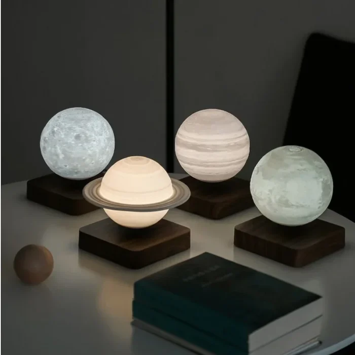 Lampe lune minimaliste décorative