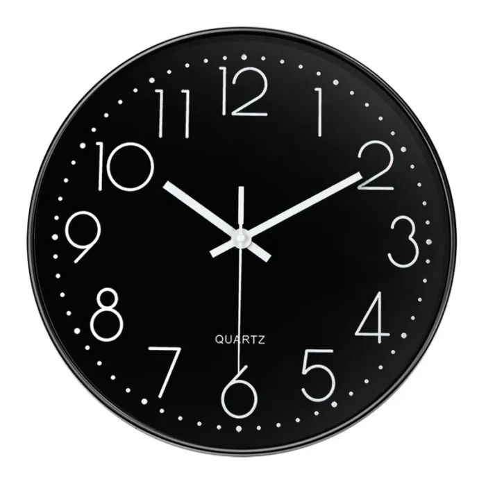 Horloge murale nordique minimaliste