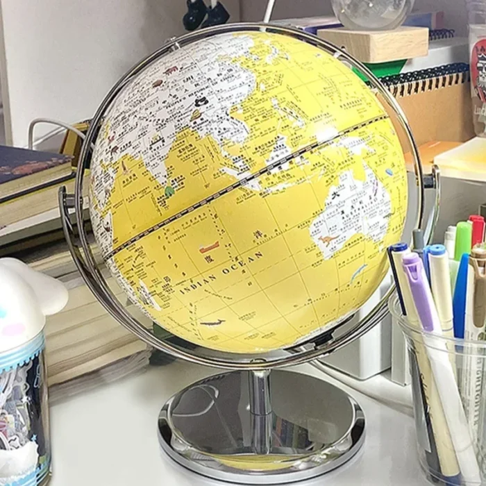 Globe terrestre lumineux pour bureau