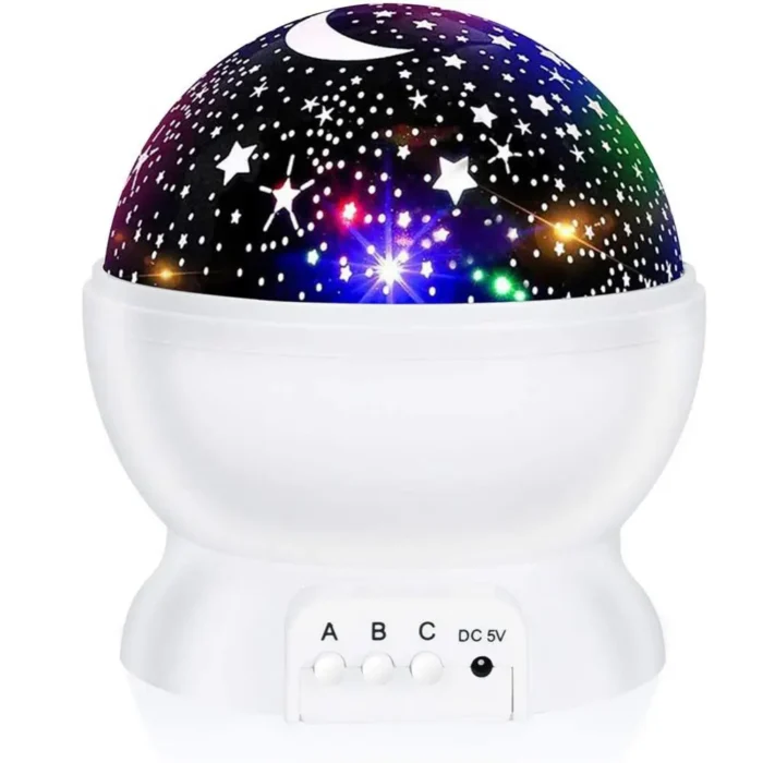 Lampe Projecteur galaxie ciel étoilé coloré